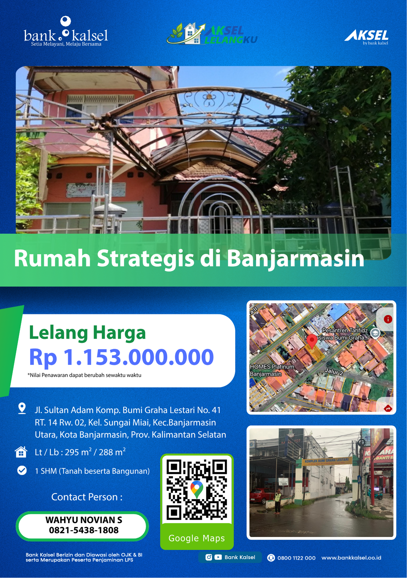 Tanah & Bangunan - Banjarmasin - Rizzal Abbas