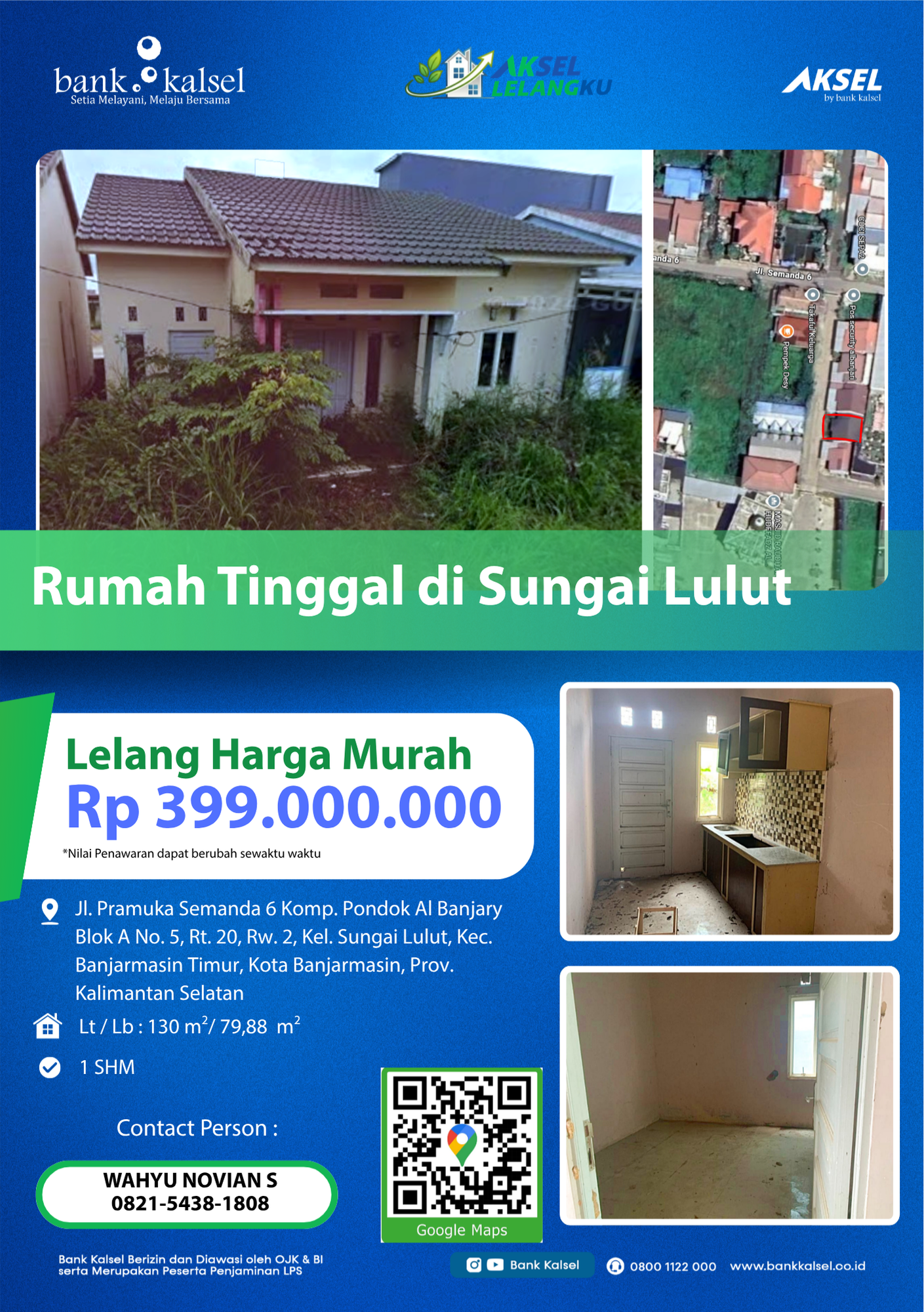Tanah & Bangunan - Banjarmasin - Rizzal Abbas