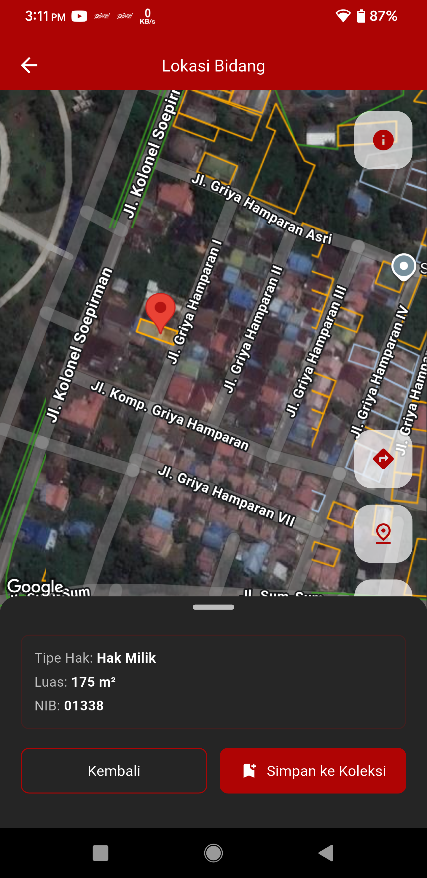 Galeri Tanah & Bangunan - Pelaihari